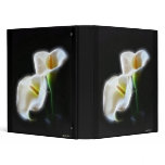 Elegant Calla Lily Flowers 13 Modern 3 Ring Binder