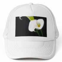 Elegant Calla Lily Flowers 1 Painterly Hat