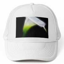 Elegant Calla Lily Flowers 2 Modern Mesh Hat
