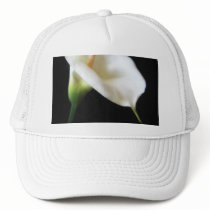 Elegant Calla Lily Flowers 3 Trucker Hats