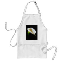 Elegant Calla Lily Flowers 3 Modern Apron