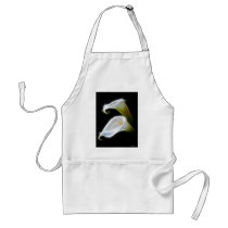 Elegant Calla Lily Flowers 4 Modern Aprons