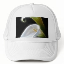 Elegant Calla Lily Flowers 4 Modern Hat