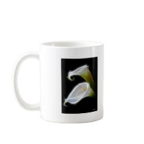 Elegant Calla Lily Flowers 4 Modern Mug