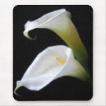 Elegant Calla Lily Flowers 4 Painterly Mousepad