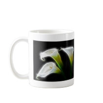 Elegant Calla Lily Flowers 7 Modern Mug