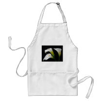 Elegant Calla Lily Flowers 7 Painterly Aprons