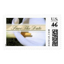 Elegant Calla Lily Save The Date Large Postage postage