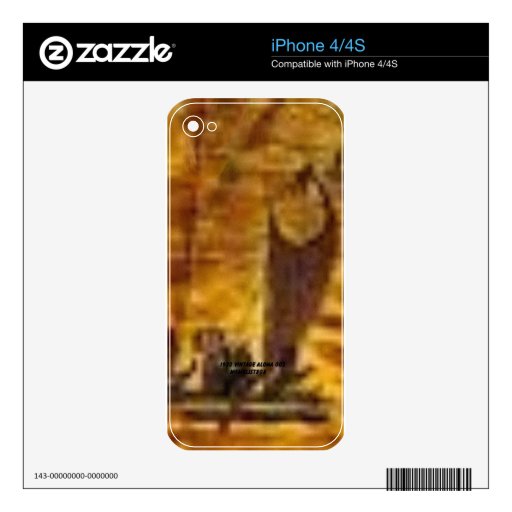 Elegant Canoe Decals For The iPhone 4