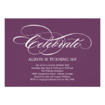 Elegant Celebration General Party Invitation invitations