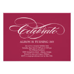 Elegant Celebration General Party Invitation invitations