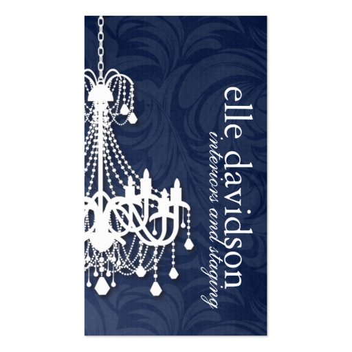Elegant Chandelier Business Card