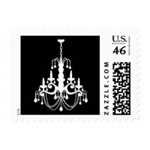 Elegant Chandelier Postage