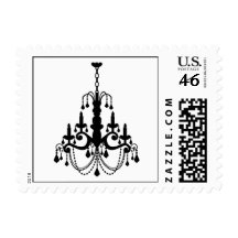 Elegant Chandelier Postage