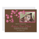Elegant Cherry Blossom Birth Announcement