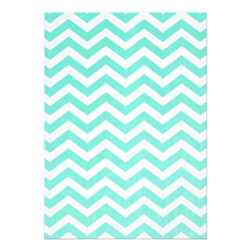 Elegant Chevron Zigzag Wedding Invitations