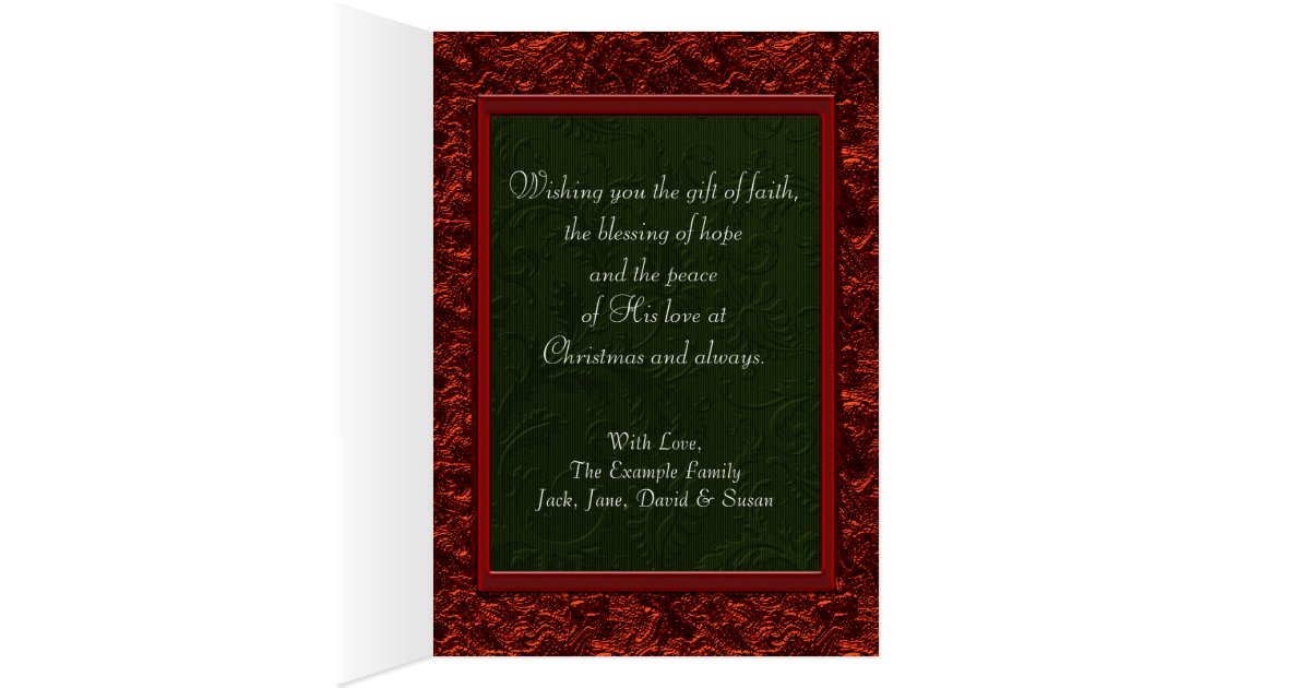 Elegant Christian Christmas Cards | Zazzle