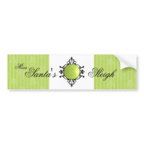 Elegant Christmas Bobble bumper stickers by trennea Elegant Christmas Bobble bumper stickers