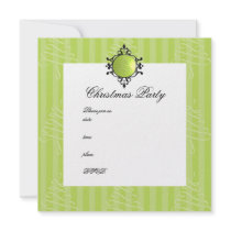 Elegant Christmas Bobble invitations