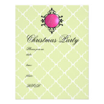 Elegant Christmas Bobble Personalized Announcement