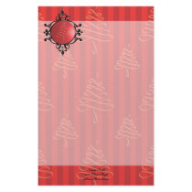 Elegant Christmas Bobble stationery by trennea Elegant Christmas Bobble stationery