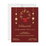 Elegant Christmas Holiday Party Invitations