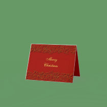 Elegant  Christmas Note Card