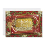 Elegant Christmas party office customizable Custom Announcements