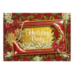 Elegant Christmas party office customizable Custom Announcements