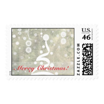 luminaart, byluminaart, christmas, new year, christmas postage, custom postage, modern, funky, chic, postage, new year's day, Stamp with custom graphic design