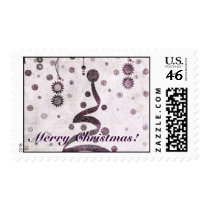 luminaart, byluminaart, christmas, new year, christmas postage, custom postage, modern, funky, chic, postage, new year's day, Stamp with custom graphic design