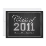 Elegant Class of 2011 Graduation Invitations