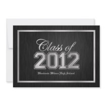 Elegant Class of 2012 Graduation Invitations