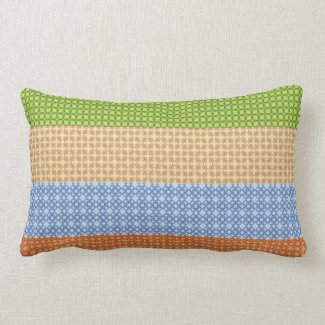 Elegant, classic, colorful fashion seamless patter throw pillows