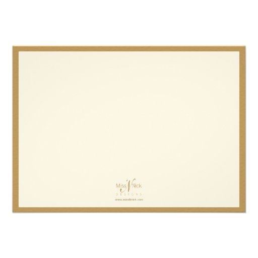 Elegant Classic Photo Invitation