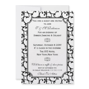 Elegant Corporate party Invitation invitation