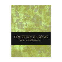 Elegant Couture Business Opening Announcement Card postcards
