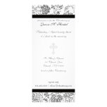 Elegant Cross Christening Invitations