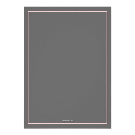 Elegant Cross Pink Girl First Communion Invitation