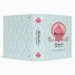 Elegant Cupcake Bakery 2 Inch Binder