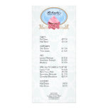 Elegant Cupcake Bakery Rack Card