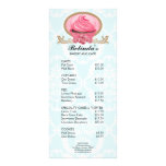 Elegant Cupcake Bakery Rack Card