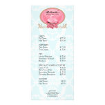 Elegant Cupcake Bakery Rack Card