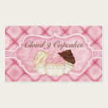 Elegant Cupcake Business Card business cards