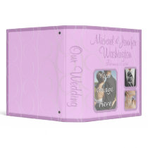 Elegant Customizable Wedding Avery Binder by Jamene Elegant Customizable Wedding Avery Binder