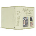 Elegant Customizable Wedding Avery Binder