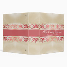 Elegant Customizable Wedding Binder