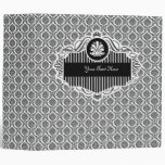 Elegant Damask Binder binders