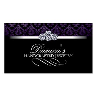 Elegant Damask Business Cards