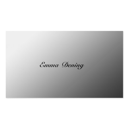 Elegant Damask Businesscard Business Cards (back side)